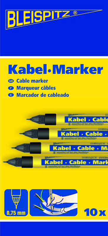 0747 Cable marker 0.75mm